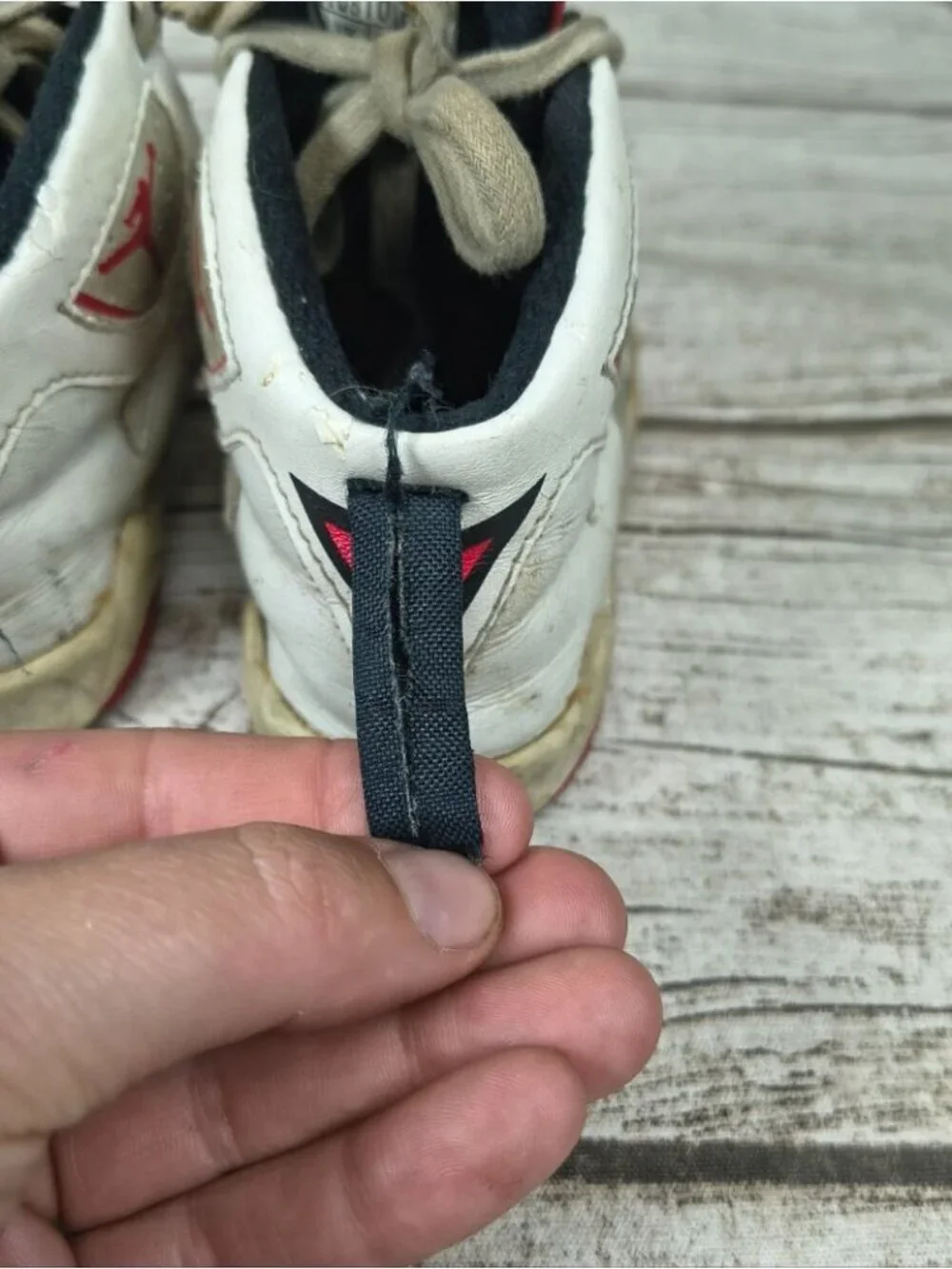 1992 Og Baby Nike Air Jordan 6 Hare Bugs Bunny Infant Toddler Original Vintage - Picture 8 of 15